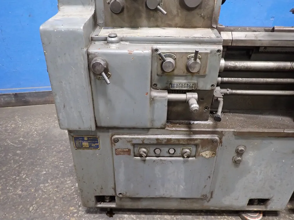 Webb 17"/20" X 64" Gap Bed Lathe - Wl-435