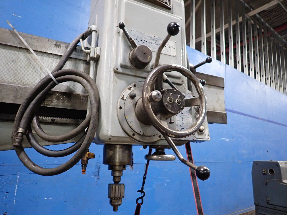 Ikeda 13" X 5' Radial Arm Drill - Rm-1875