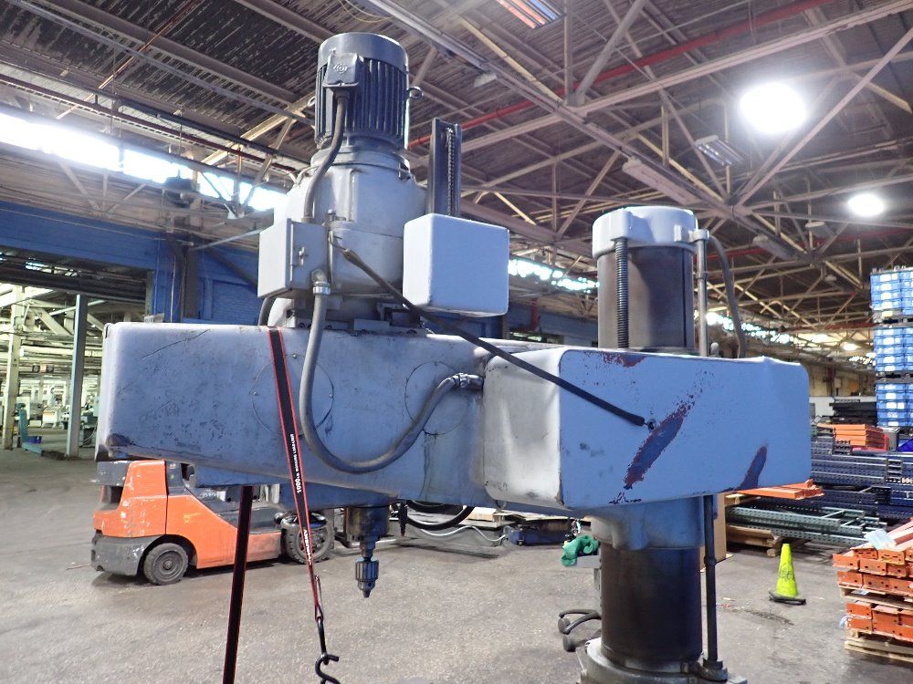 Ikeda 13" X 5' Radial Arm Drill - Rm-1875