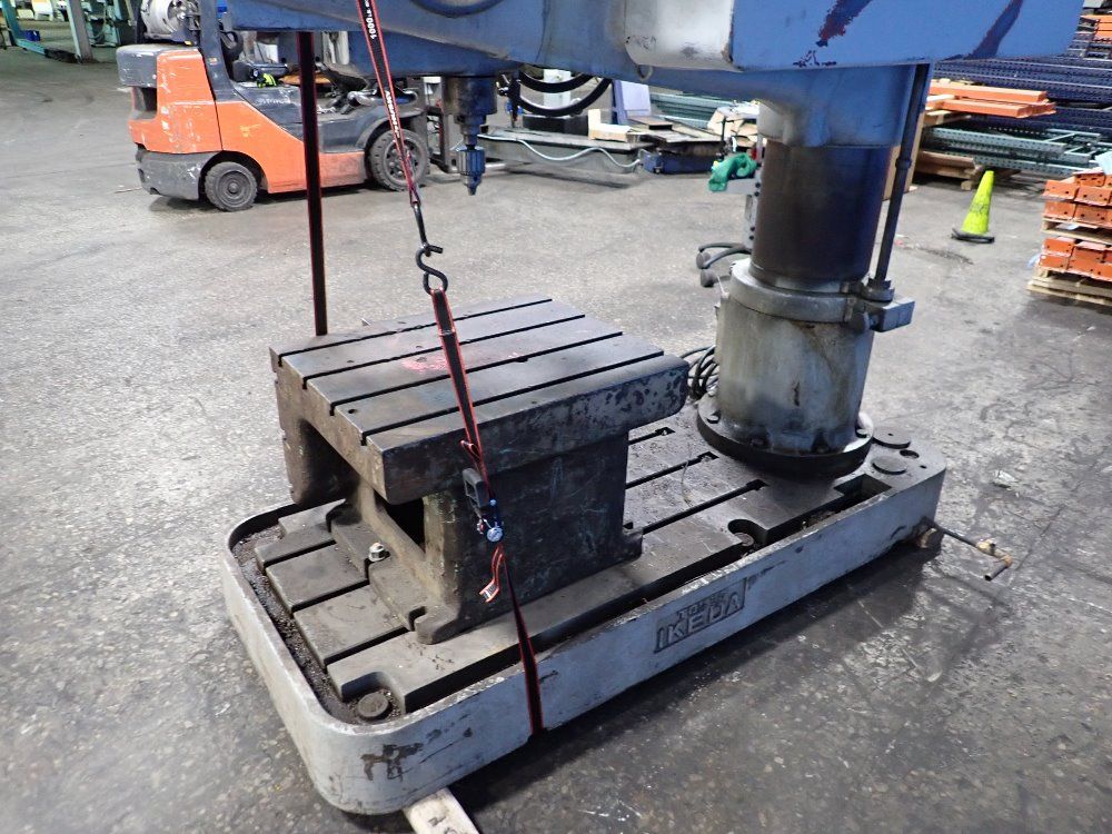 Ikeda 13" X 5' Radial Arm Drill - Rm-1875
