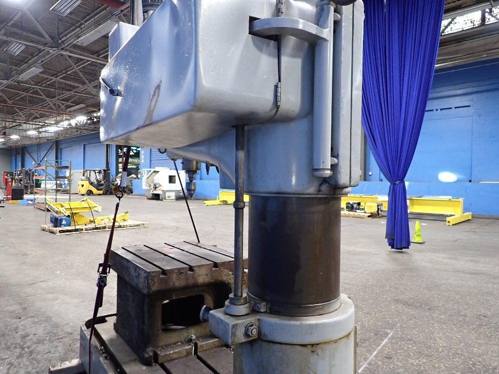 Ikeda 13" X 5' Radial Arm Drill - Rm-1875