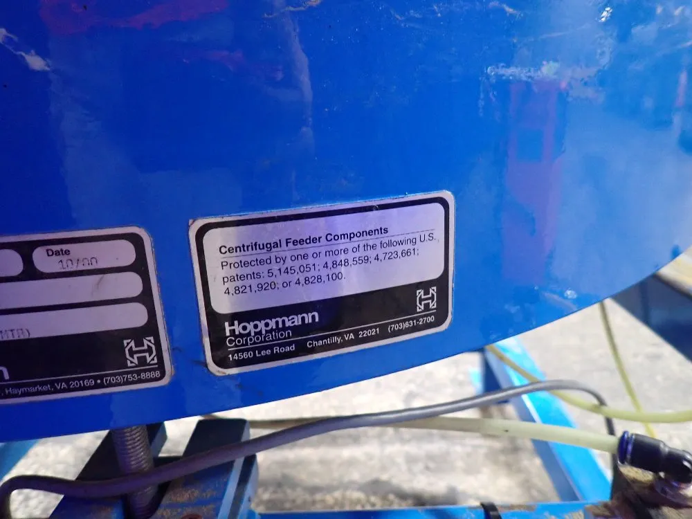 Hoppmann Centrifugal Feeder - Ft3c1bldca