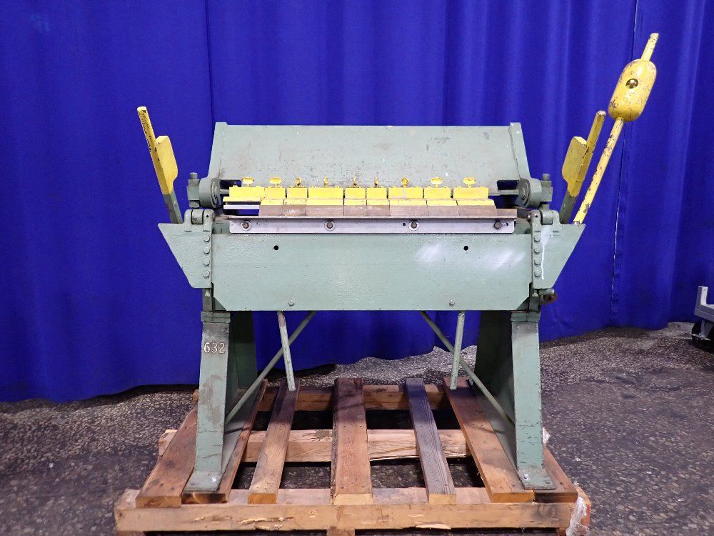 Chicago 36" Finger Brake - Np-31-6