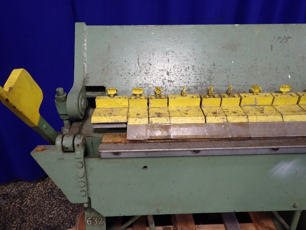 Chicago 36" Finger Brake - Np-31-6