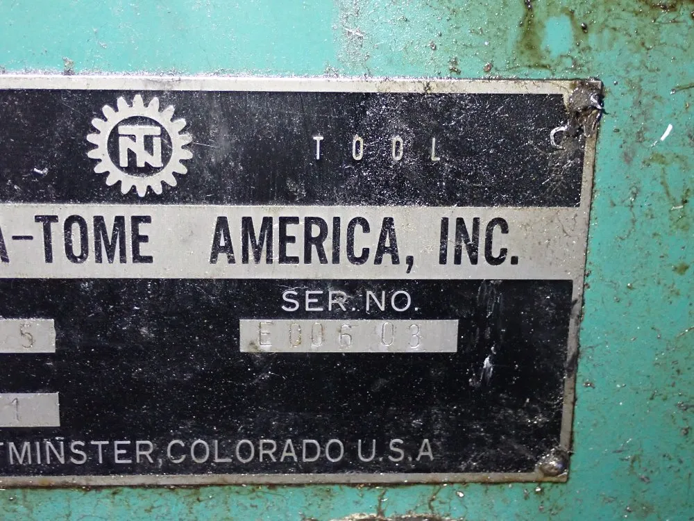 Nakamura-tome Cnc Lathe - Tmc-15