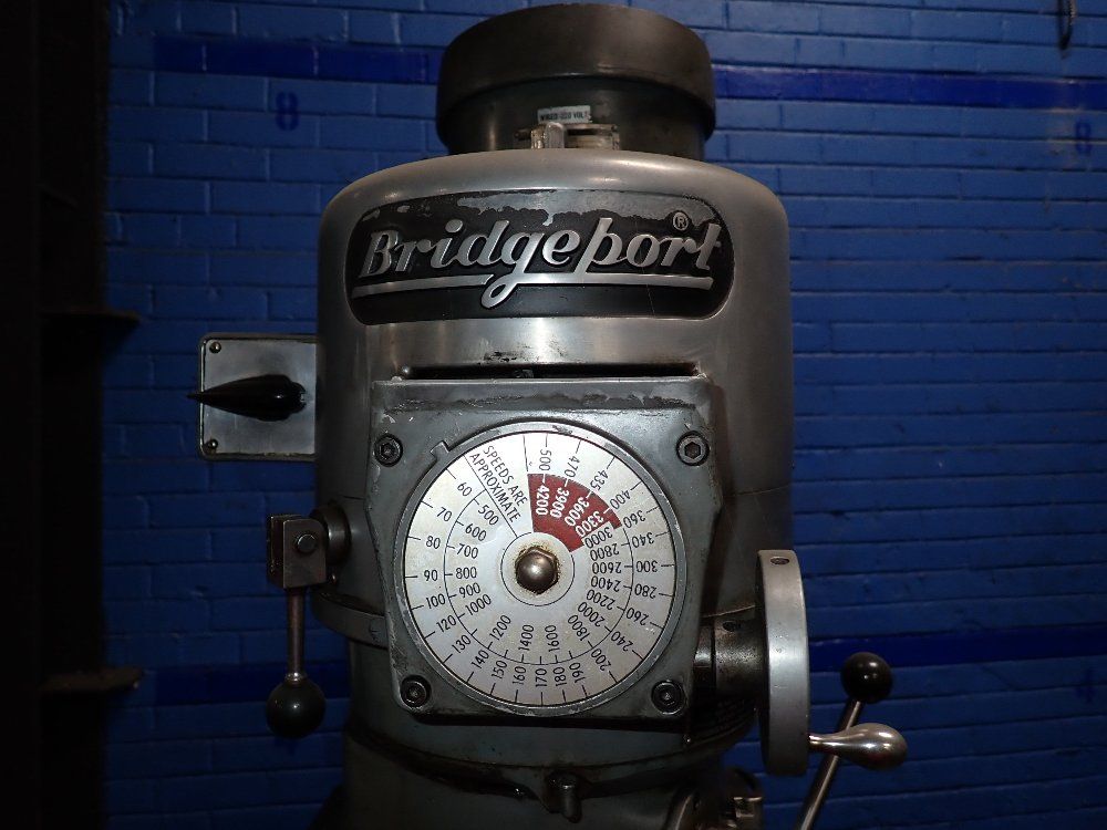 Bridgeport 35" Vertical Mill