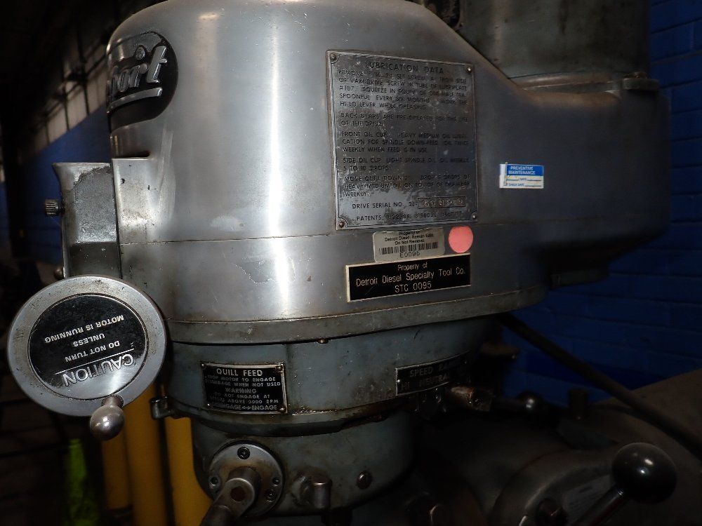 Bridgeport 35" Vertical Mill