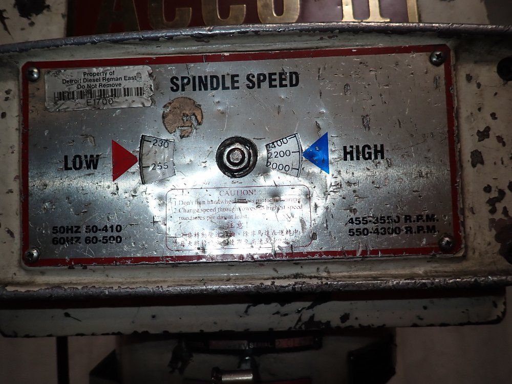 Accupath 38" Vertical Mill - Bpv-4kv