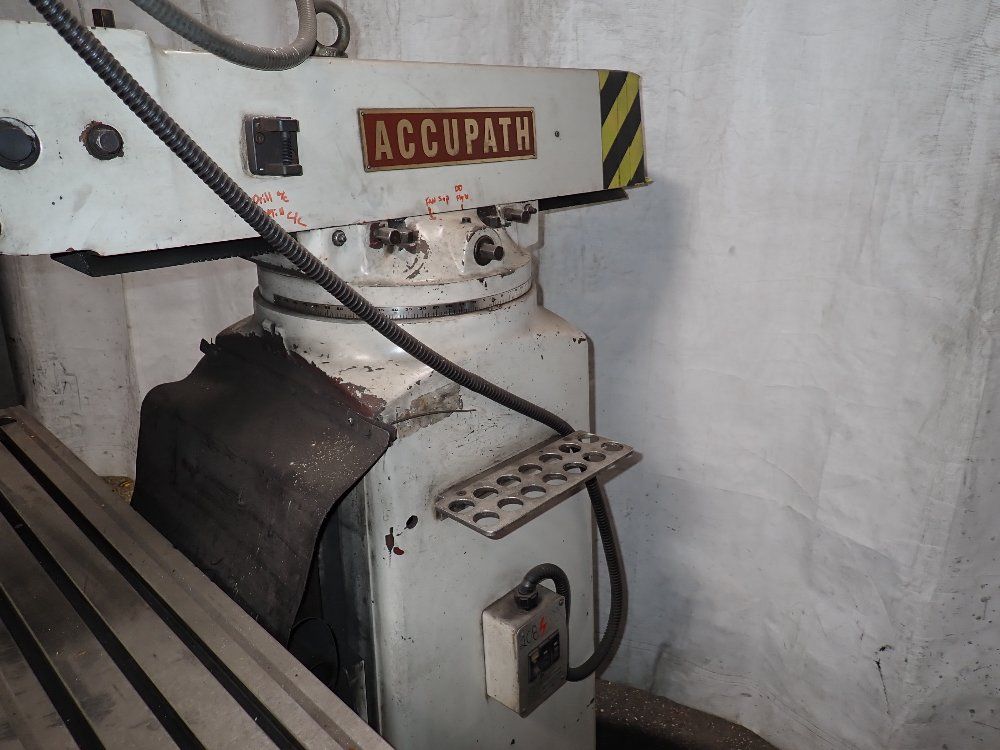 Accupath 38" Vertical Mill - Bpv-4kv