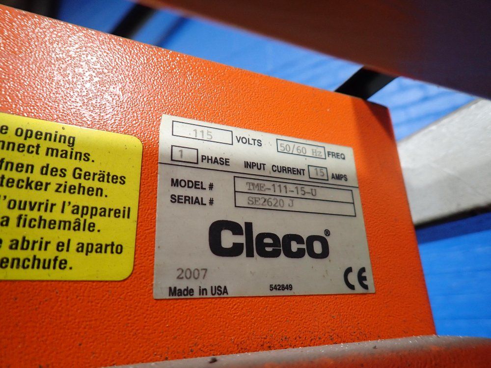 Cleco Electronic Torque Wrench - Tme-111-15-u