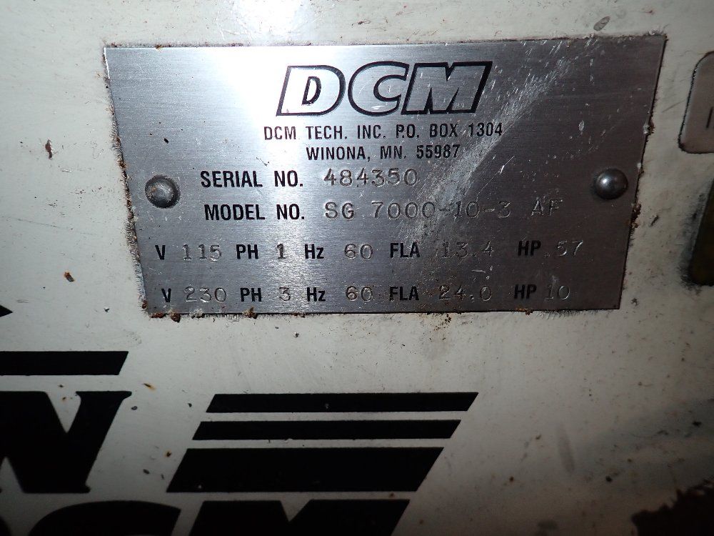 Dcm Flywheel Grinder - Sg 7000