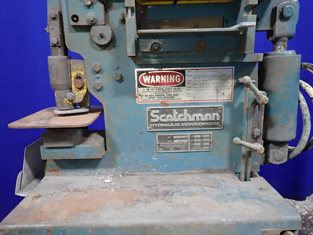 Scotchman Ironworker - 207 J12 1580