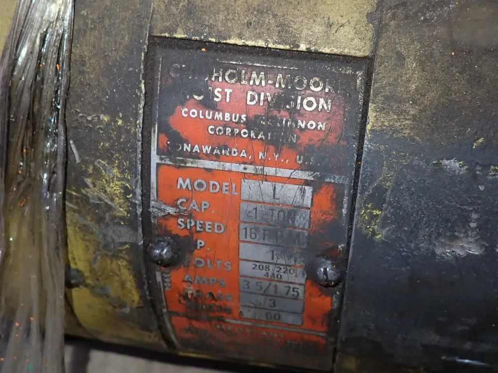 Cm 1 Ton Electric Chain Hoist - L