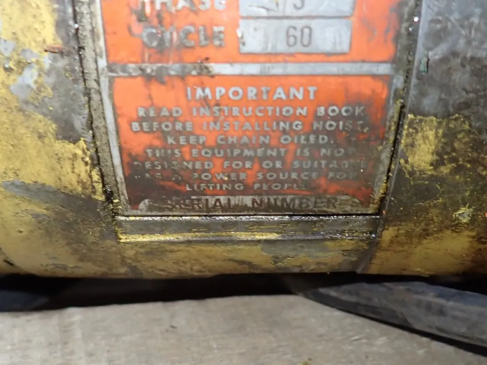 Cm 1 Ton Electric Chain Hoist - L