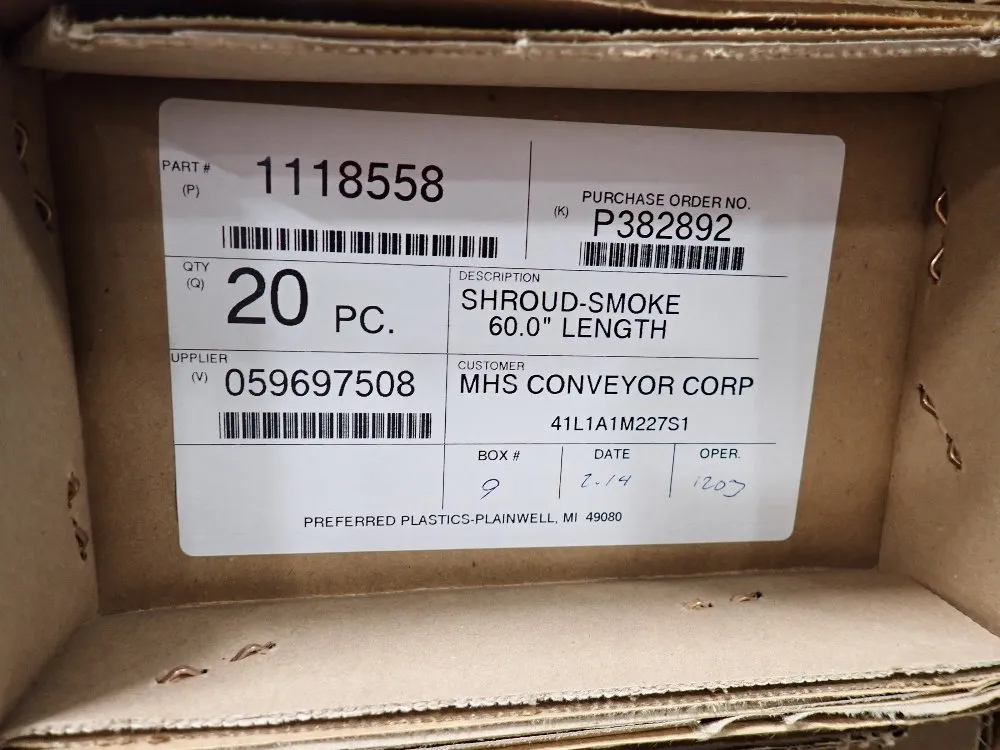 Shrouds/covers/wire Way