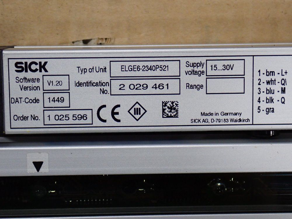 Sick 92" Light Curtains - Elge6-2340p521