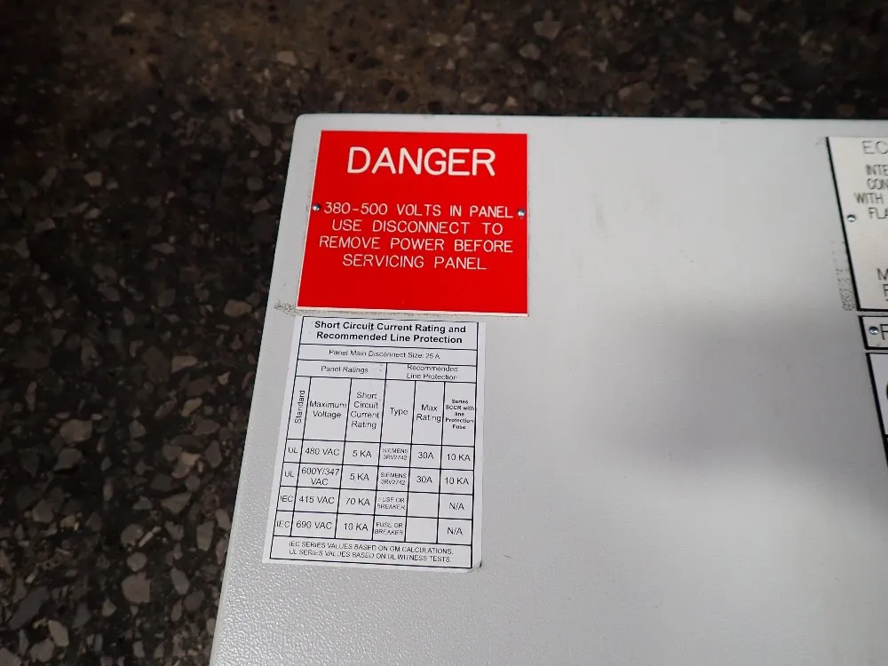 Indicon Contactor Panel - Ecs-s186