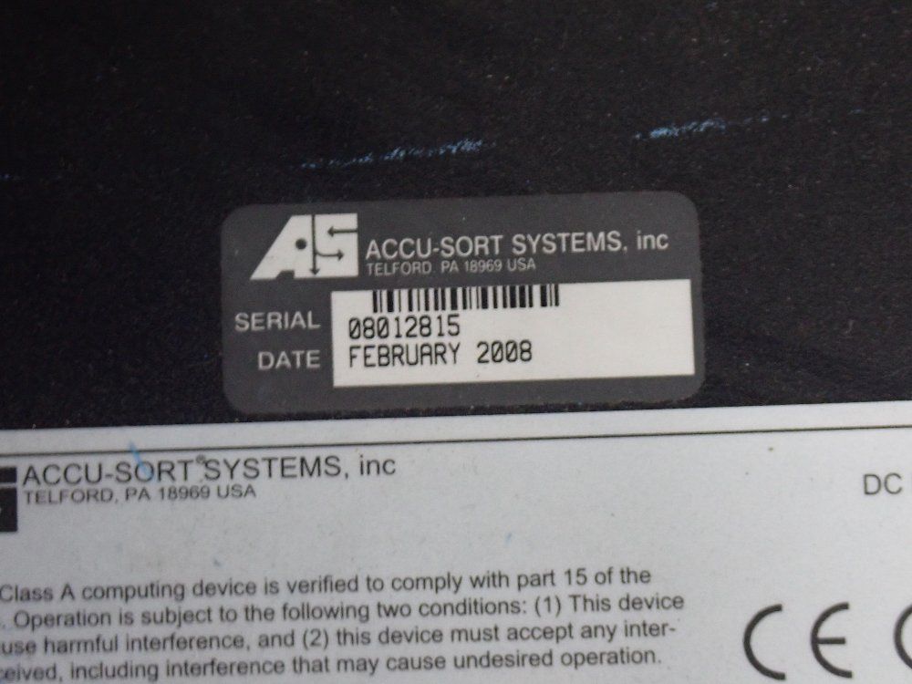 Accu-sort Power Supply, Bar Code Scanner