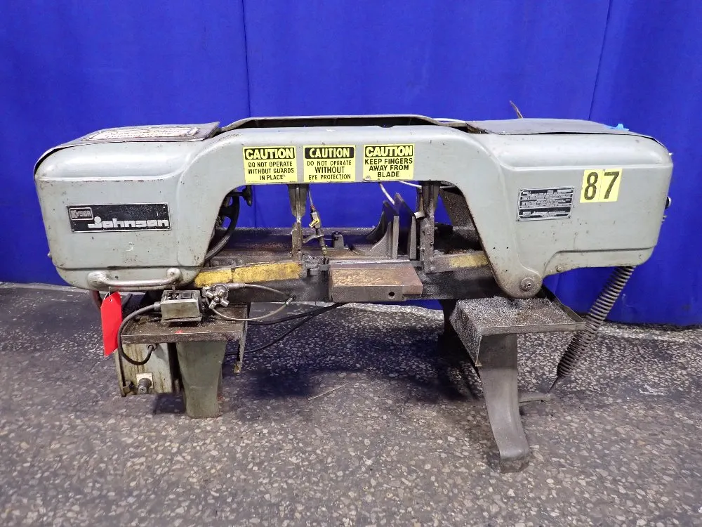 Kysor Johnson 9" X 18" Horizontal Band Saw - J