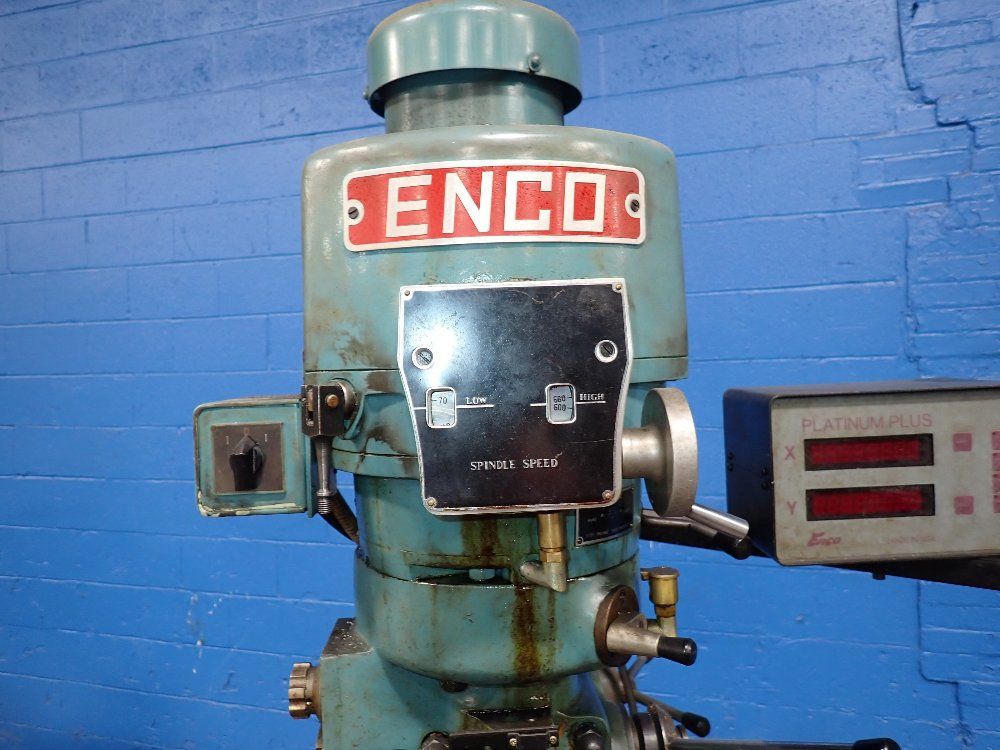 Enco 19" Vertical Mill
