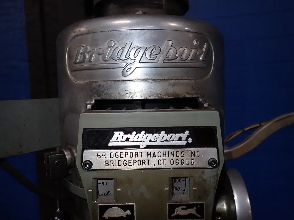 Bridgeport 20" Vertical Mill