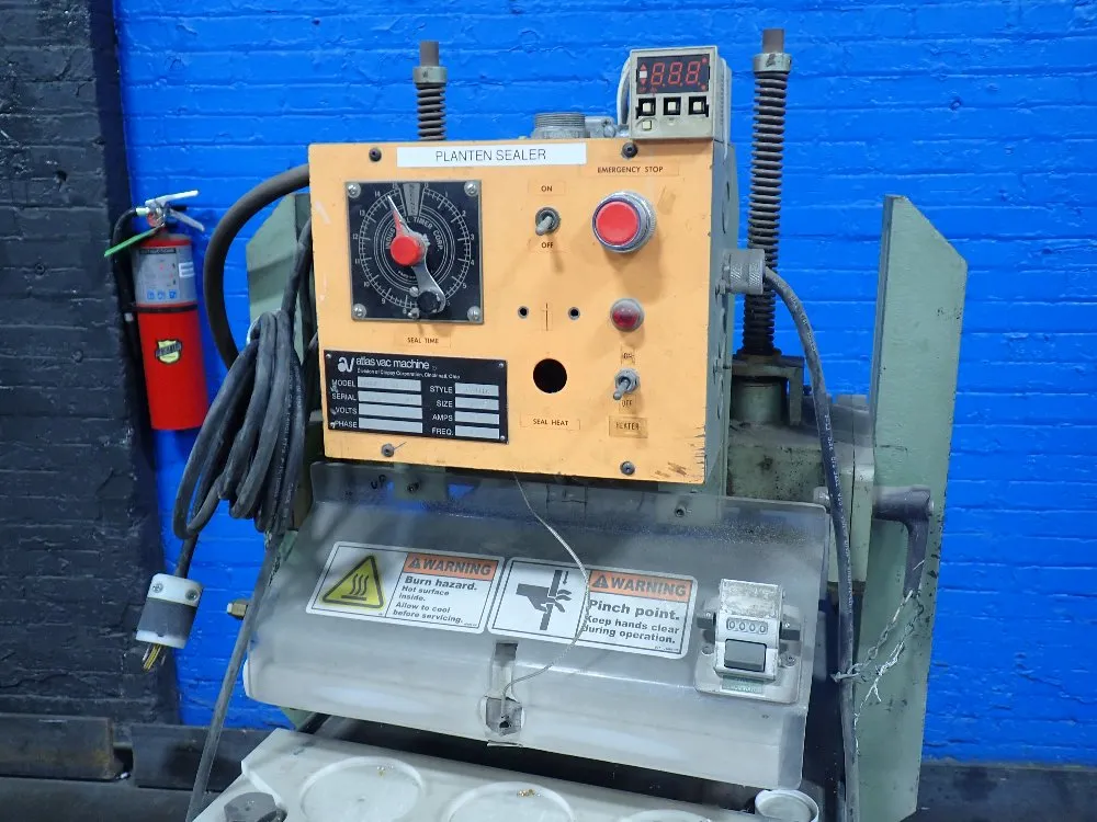 Atlas Vac Machine Sealer - Tray Sealer