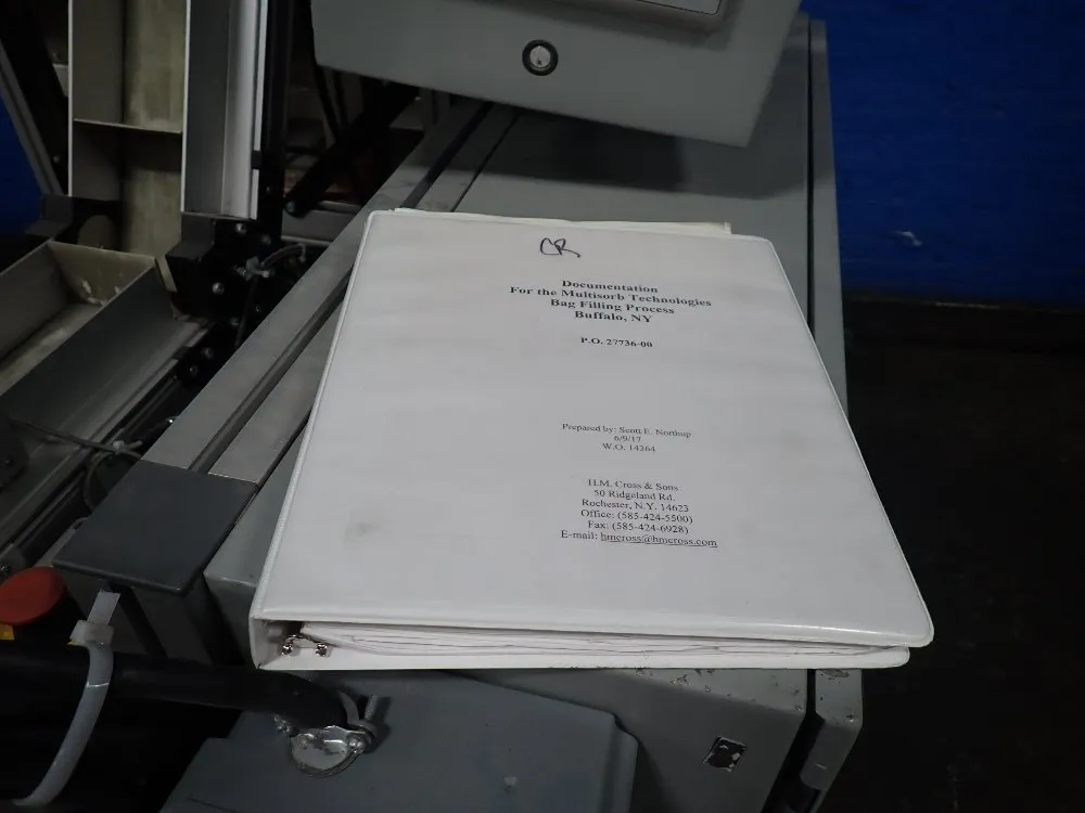 Hm Cross & Sons Bag Filling Process Conveyor