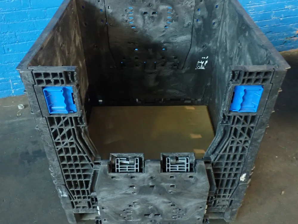 Orbis 27" X 29" X 27" Id Collapsible Plastic Crate