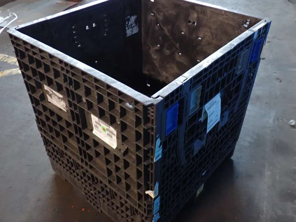 Orbis 27" X 29" X 27" Id Collapsible Plastic Crate