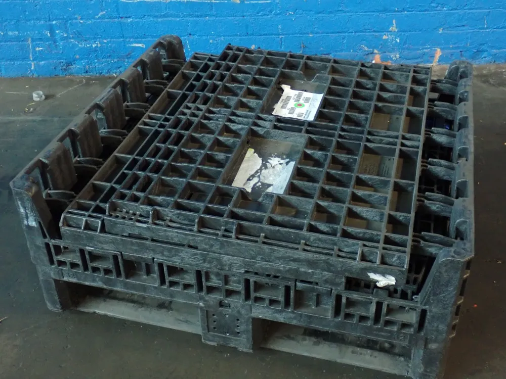 Orbis 27" X 29" X 27" Id Collapsible Plastic Crate