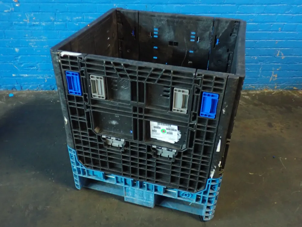 Orbis 27" X 29" X 27" Id Collapsible Plastic Crate