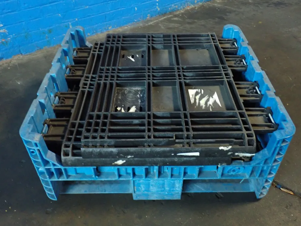 Orbis 27" X 29" X 27" Id Collapsible Plastic Crate