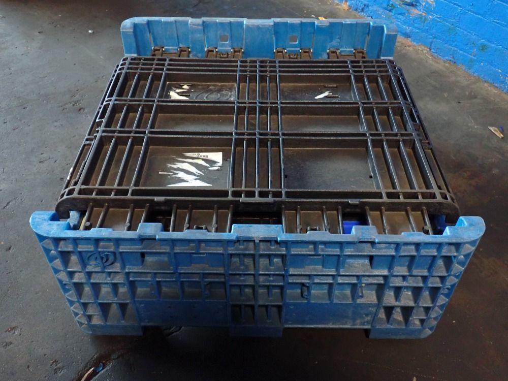 Orbis 27" X 29" X 27" Id Collapsible Plastic Crate