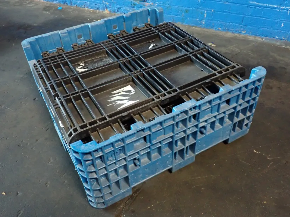 Orbis 27" X 29" X 27" Id Collapsible Plastic Crate