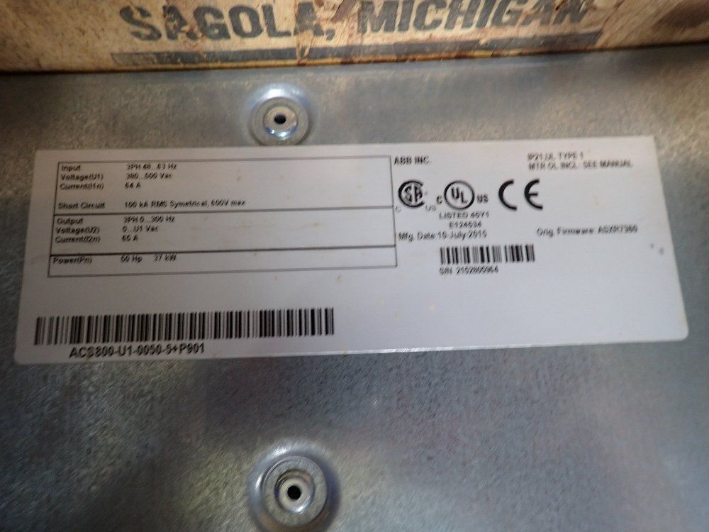 Abb 50 Hp Drive - Ac5800-ui-0050-5+p901