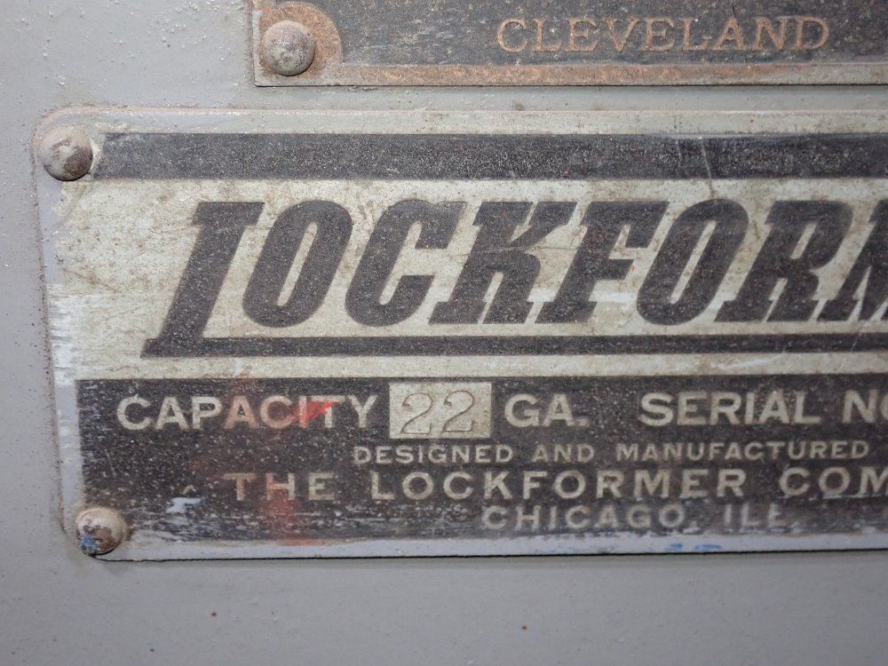 Lockformer 22 Ga X 5 Stations Roll Former