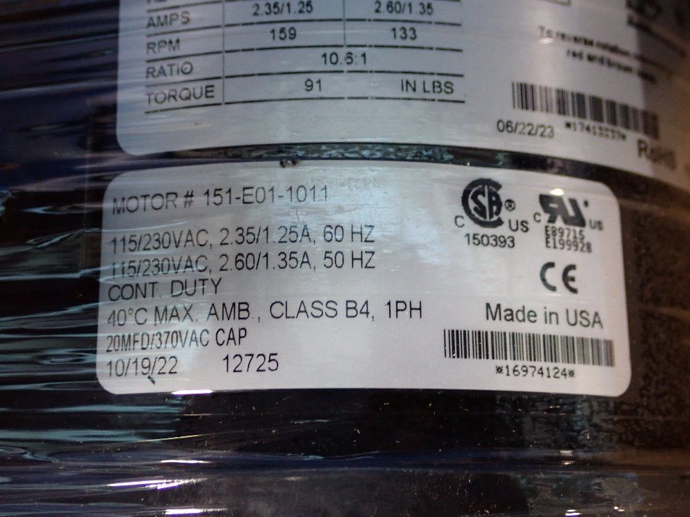 Bison 1/4 Hp Motor - 016-246-4011