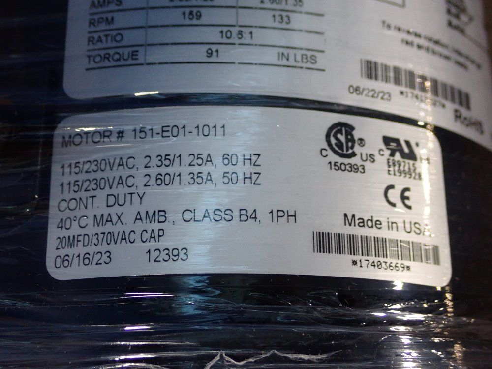 Bison 1/4 Hp Motor - 016-246-4011