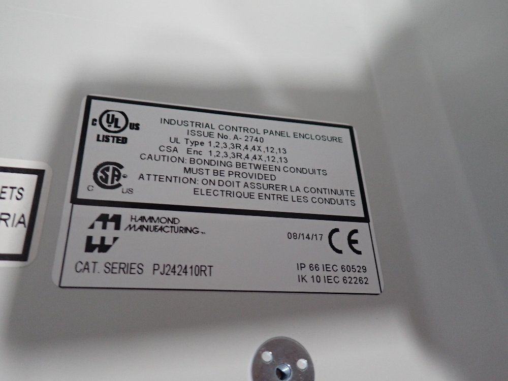 Allied Molded Products Control Panel Enclosure