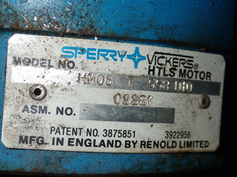 Sperry / Vickers Hydraulic Pump