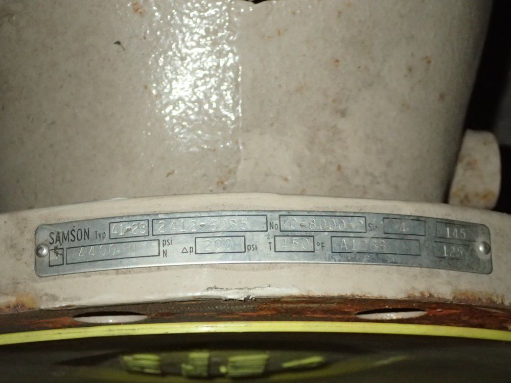 Samson Actuator Valve