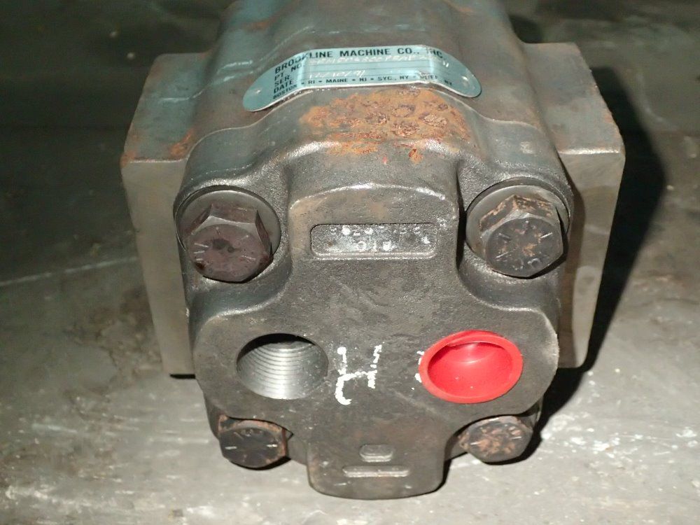 Brookline Machine Co Hydraulic Pump