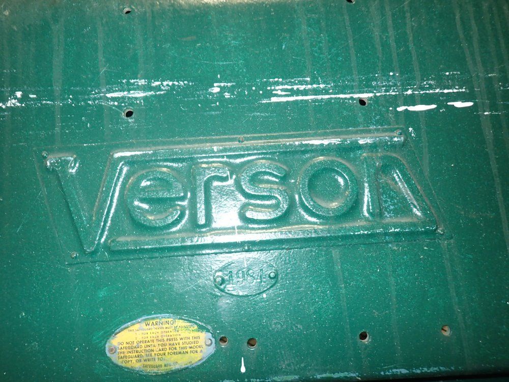 Verson Brake Press