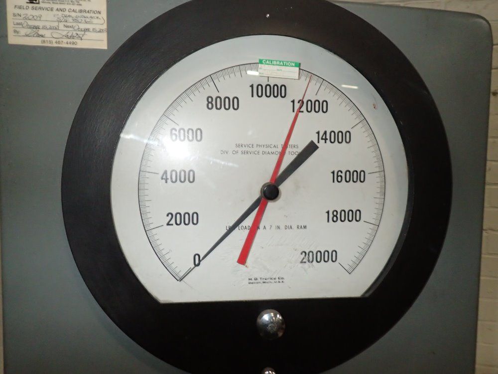 Service Physical Testers 20000# Ductility Tester - Dty-20