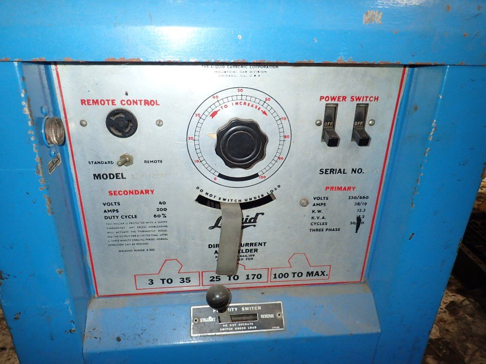 Liquid 200 Amp Welder - Lsr1200