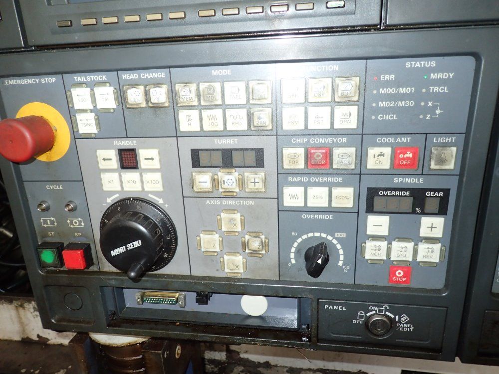 Mori Seiki Cnc Dual Turning Lathe