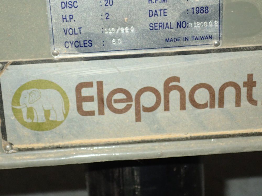 Elephant Disc Sander