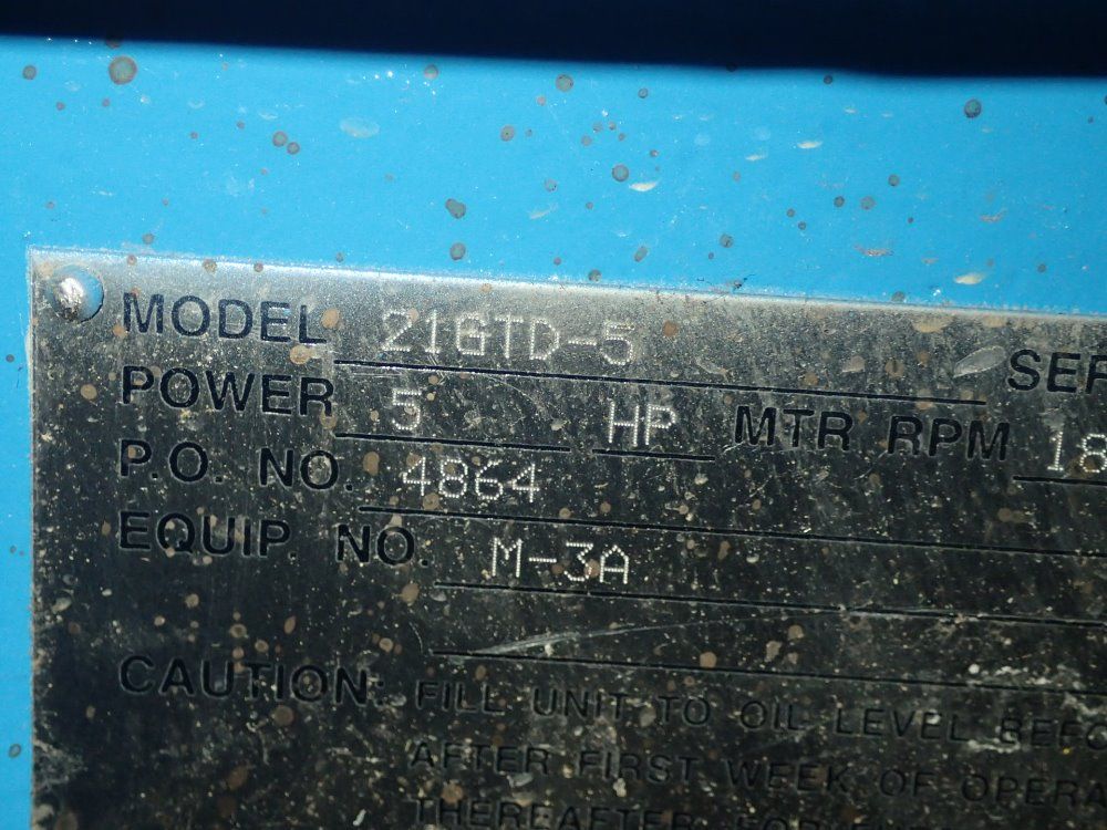 Chemineer 5 Hp Mixer Motor - 21gtd-5