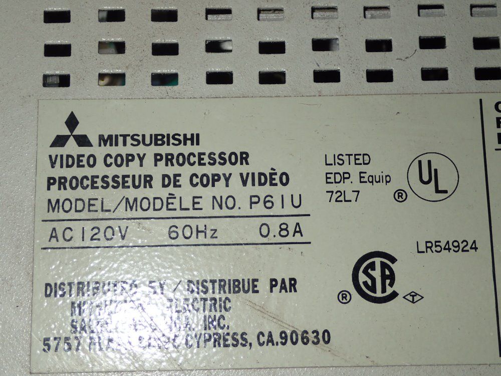 Mitsubishi Video Copy Processor