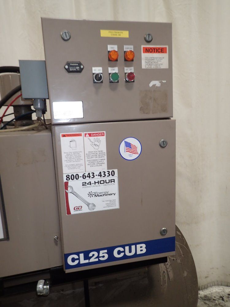 Leroi 25 Hp Air Compressor - Cl25cub/dc